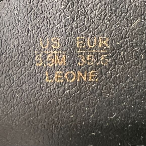 Sam Edelman Leone Suede Lug Sole Chelsea Boots Front Zipper Black Women's 5.5 M - Picture 11 of 11